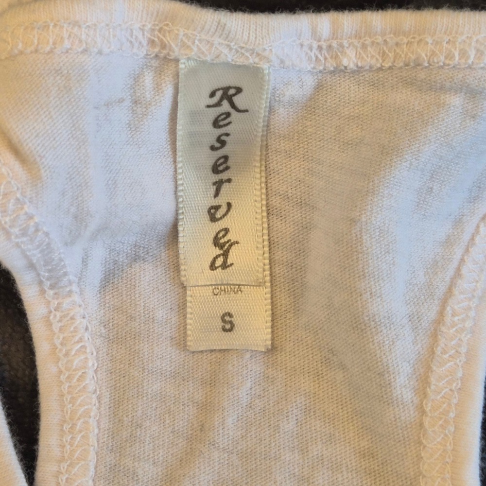 Reserved Van Halen 1984 Album Cover Graphic Racerback Tank Top White Small - Picture 3 of 5